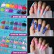 thumbnail image 4 of Kit de uñas postizas Teenitor con puntas acrílicas transparentes tipo coffin, 4 of 7