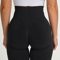 thumbnail image 4 of Celsior Compression Leggings Anti Cellulite Pants for Workout Running Athletic 3D Anti Cellulite Leggings for Women 3D Gym Leggings for Women Resistance Band Butt Lift Booty Workout Tights Black L, 4 of 4