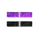 thumbnail image 1 of Cinturones elásticos brillantes para mujeres Inspire Chic con hebillas entrelazadas y decoración de lentejuelas, 2 piezas en púrpura claro y otros colores, 1 of 5