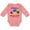 Mauve, variant on Inktastic Autism Awareness Boys or Girls Long Sleeve Baby Bodysuit