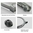 thumbnail image 4 of Mistaha Pull Out Kitchen Faucets With 2 Spray Modes Single-Handle 35 Inch Pull Down Bathroom, 4 of 8
