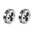thumbnail image 5 of Uxcell M3 x 0.5 Metric Left Hand Alloy Tool Steel Machine Thread Round Threading Dies 2 Pack, 5 of 5