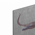 thumbnail image 2 of Luxe Metal Art 'Swimming Otter I' by Alan Majchrowicz, Metal Wall Art, 24"x16", 2 of 7