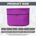 thumbnail image 6 of Yuyamidu Purple Propane Tank Cover for RV Trailer, Waterproof Camper Propane Tank Cover Double 20lb, Protects Gas Cylinder During Travel for RV, Travel Trailer, Camper, 6 of 8