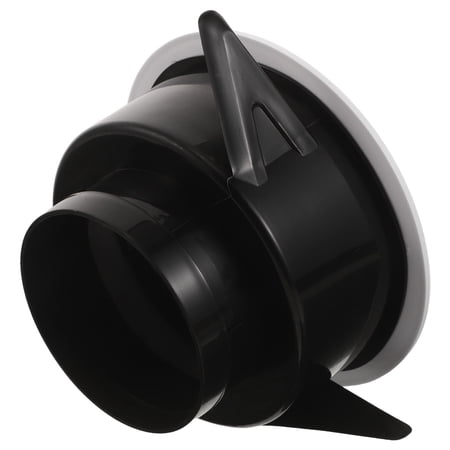 Yardwe Round Air Conditioning Outlet Vent Cover with Adjustable Airflow for Ceiling and Wall Mount