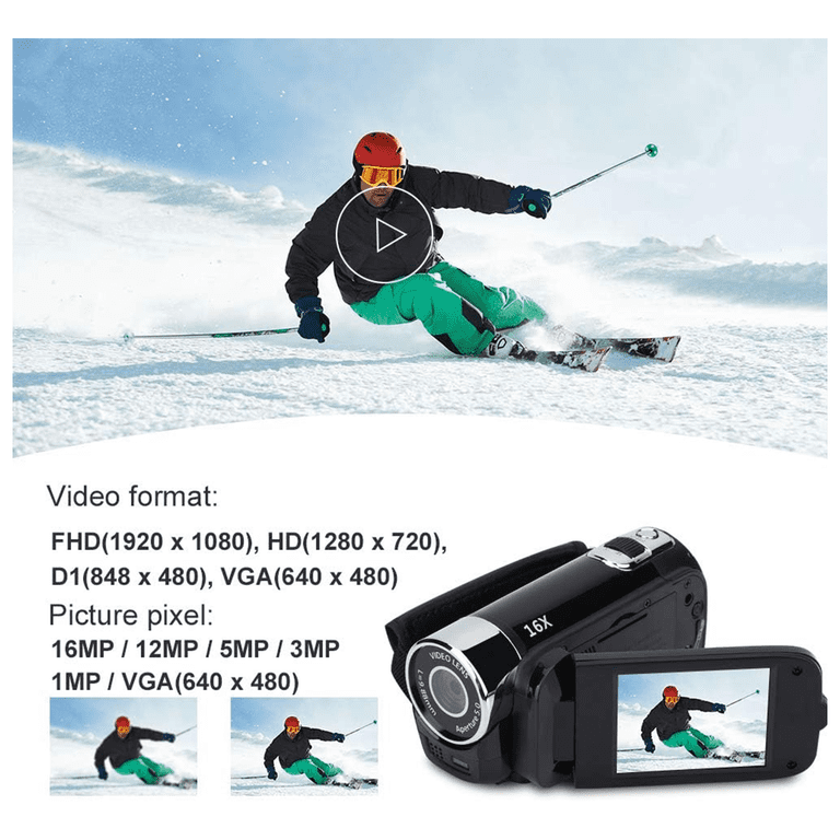 Portable Full HD 1080P High Definition Digital Video Camera, DV