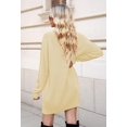 thumbnail image 4 of LAICAIW Robe Chandail Longue Ample à Col Roulé Oversize pour Femmes, 4 of 7