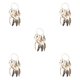 thumbnail image 1 of Jumpingount Bohemian Indian Feather Headband Hippie Tassel Festival Women Prom for Type2, 1 of 1