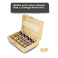 thumbnail image 3 of Kit 5 Brocas Forstner Bisagra 15-35 Mm Madera Taladro Router Kingsman 300210, 3 of 7