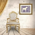 thumbnail image 3 of Vision Studio 32x25 Gold Ornate Wood Framed with Double Matting Museum Art Print Titled - Dogs are miracles with paws, 3 of 4