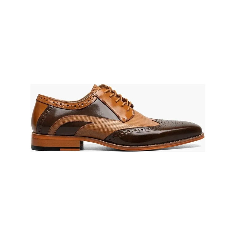 Stacy Adams Ivingale Wingtip Oxford Dress Shoes Leather  display picture 3