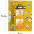 thumbnail image 5 of Magic Snake Twist Puzzle 48 Wedges Magic Ruler Twisty Toy Collection (Pink), 5 of 5