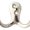 Nickel Tones, variant on Alno Double Robe Hook - Satin Nickel