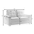 thumbnail image 6 of 3 Fold Convertible Futon with Side Storage / Keep Your Belongings Organized, 6 of 6