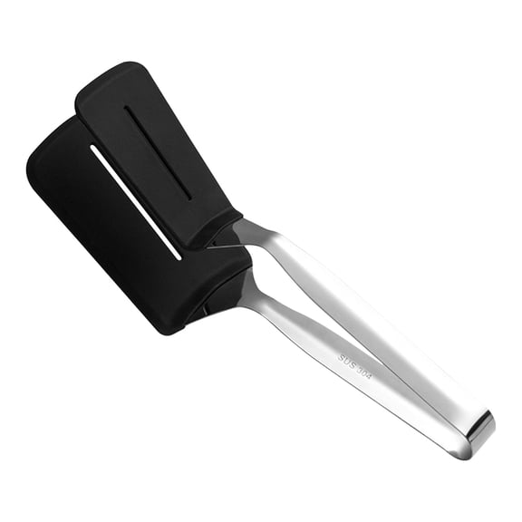 XYRSRUW Stainless Steel Spatula, Versatile Cooking Tongs for Grilling, Durable Frying Flipper for Meat, Multi-Functional Kitchen Turner for Sandwiches and More
