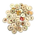 thumbnail image 1 of Jumpingount Botones de de 100 piezas, relojes redondos de agujeros, estilo Retro, suministros para el hogar para álbumes de recortes, Accesorios de disfraces 25mm, 1 of 6