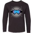 thumbnail image 3 of Inktastic Ski Mask Skiing Long Sleeve Youth T-Shirt, 3 of 5