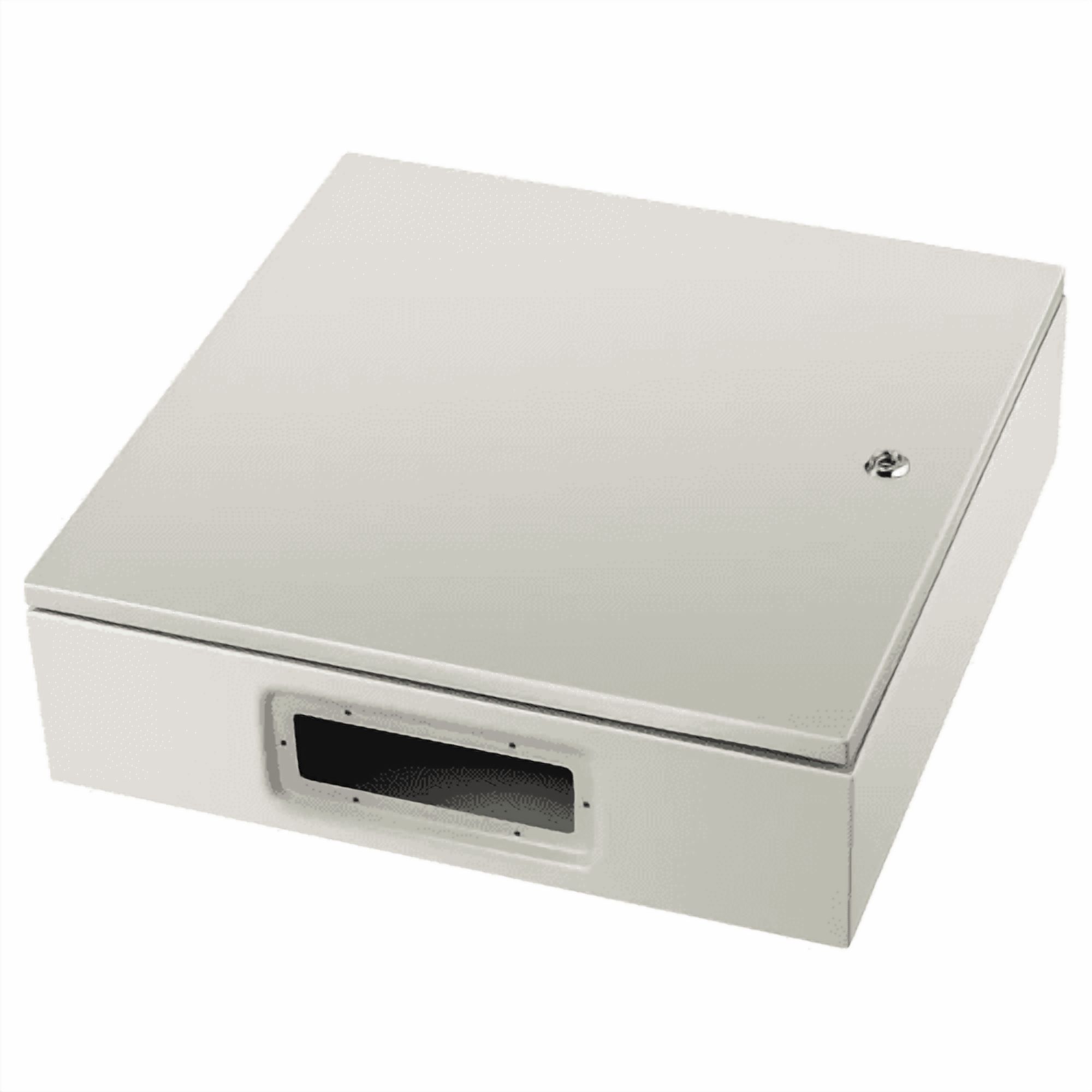 NEMA 4X Carbon Steel Enclosure 20 x 20 x 6'' Electrical Junction Box