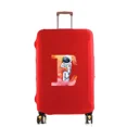 thumbnail image 1 of Housse de Protection pour Bagage, Étui à Tige de Traction Réutilisable pour Lavable, Motif Imprimé Astronautique 18-32 Pouces, Accessoires de Voyage, Lettre E TG 8astronaut, 1 of 6