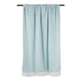 thumbnail image 2 of Aqua Blue X-Diamond Cotton Geometric Throw 50x60, 2 of 7