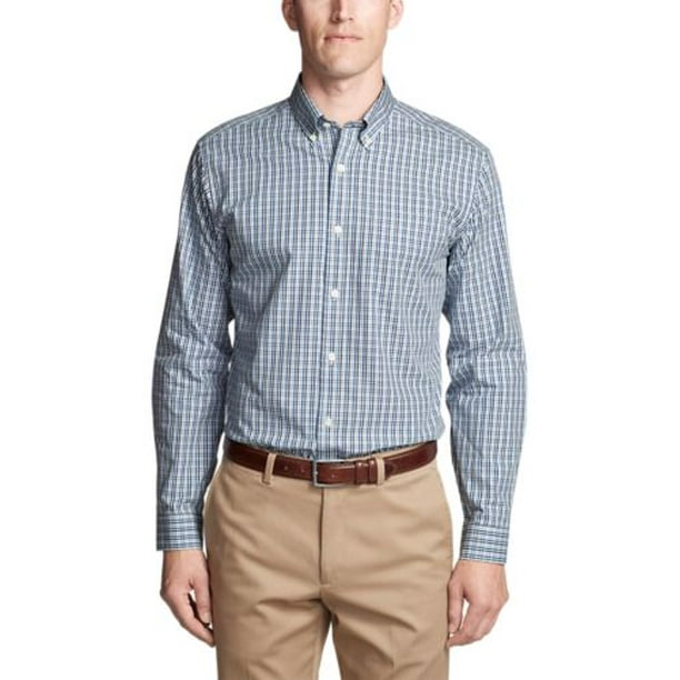 Eddie Bauer Eddie Bauer Men's WrinkleFree Classic Fit Pinpoint