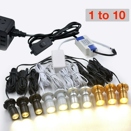 

1 W mini surface mounted spotlight LED jewelry showcase cabinet display light