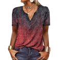 thumbnail image 1 of Camiseta de verano para mujer, camiseta de verano con cuello abotonado para mujer, camiseta de manga corta para mujer, camiseta con cuello abotonado para mujer, probada y confiable, 1 of 5