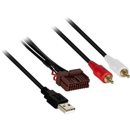 AXXESS - USB Retention Harness for Select 2008-2017 Hyundai and Kia Vehicles - Multi