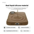 thumbnail image 4 of elago Compatible with iPhone 16 Case, Premium Liquid Silicone Case, Full Body Protective Cover, Shockproof, Slim Phone Case, Anti-Scratch Soft Microfiber Lining, 6.1 inch (Brown), 4 of 6