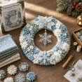 thumbnail image 5 of 2027 New 3D Fabric Poke Wreath Art DIY Kit Christmas Craft for Adults，3D DIY Fabric Poke Art, Christmas Wreath Making Kit for Adults,Beginner Friendly,Home Door Wall Decor, Holiday Craft, 5 of 6