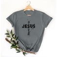 thumbnail image 4 of VBTAPA Happy Easter Shirts for Women Funny Egg Graphic Tees Short Sleeve Cute Rabbit Bunny T-shirt Lightweight Holiday Blouse Tops Sales of the Day Gray XL, 4 of 6