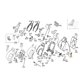 thumbnail image 5 of 1Pair Front Seat Lock Backrest Switch Trim Cover for - W204 C204 W207 C207 09-16 A2079108606 A207910850, 5 of 5