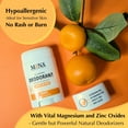 thumbnail image 5 of MONA All Natural Magnesium Deodorant For Women & Men | Orange | For Sensitive Skin | No Baking Soda or Aluminum | (1.76 Oz), 5 of 6