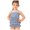 Blue, variant on Gubotare Bathing Suits for Kids Children Girl's One-Piece Swimwear Sleeveless Cute Print Bikini Round Neck Ruffles Beachwear Size 3-4T (Blue,3-4 Years)