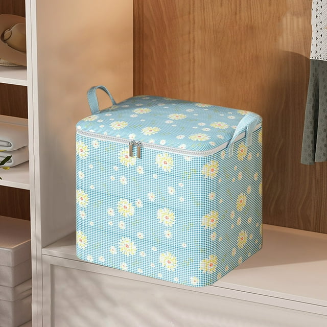 Heavy Duty Storage With Reinforced Handles Transparent And Visible Extra Large Storage Bags For Clothes Tote Bag Thickened Double Zipper For Space Saving Trave