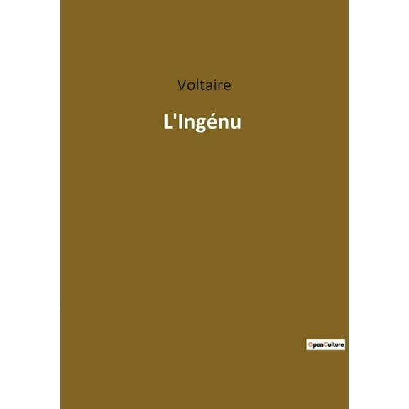 L'IngÃ©nu, (Paperback)