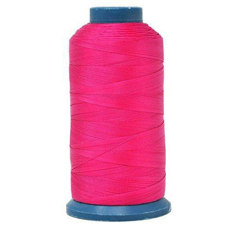  Mandala Crafts Tex 70 Bonded Nylon Thread for Sewing - 1500 YDs  T70 Heavy Duty Turquoise Nylon Thread Size 69 210 D Upholstery Thread for  Leather Jeans Weaving