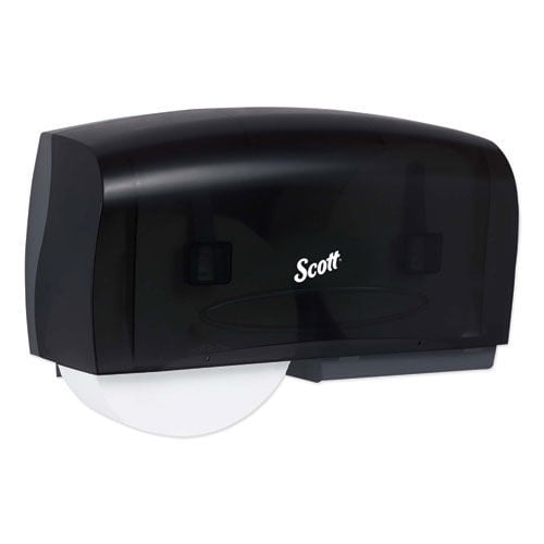 Scott 09602 Essential Coreless Jumbo Roll Tissue Dispenser,14 1/4 x 6 x 9 7/10,Smoke/Gray Kimberly-Clark Professional