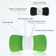 WiTouch Pro TENS Unit for Back Pain Relief