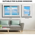 thumbnail image 5 of TURBRO Portable Air Conditioner Window Vent Kit, Window Slide Kit Plate for Portable Air Conditioner, Adjustable Length Portable AC Vent Kit for Exhaust Hose of 5 Inch, 5 of 6