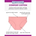 thumbnail image 3 of Ropa Interior Fruit of the Loom 360° Stretch para Mujer, Algodón Confort, 3 of 4
