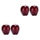 thumbnail image 2 of Moyic 2 paquetes/lote de manzanas simuladas multifuncionales para la decoración de la cesta de la -artesanía exquisita roja rojo 2Conjunto, 2 of 6