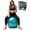 Turquoise, variant on Birthing Ball -  Yoga Labor & Exercise Ball & Book Set Trimester Targeting, Maternity Physio, Birth &  Plan Included Anti Burst