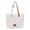 White, variant on Small Shoulder Bag with Lace Ribbon for Women- Ladies Beach Boho Purse for Summer Vacation Travel Tote Bag