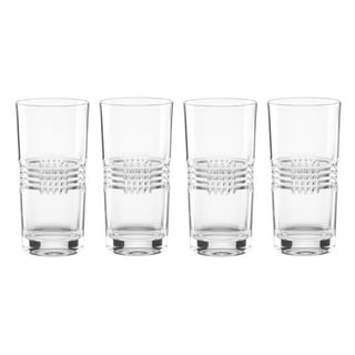 Monique Lhuillier Viola Limoncello Glasses - Set of 4