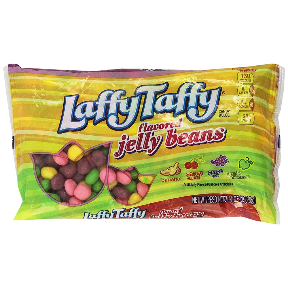 Wonka Laffy Taffy Jelly Beans 14 Oz. Bags(pack of 2 Bags)
