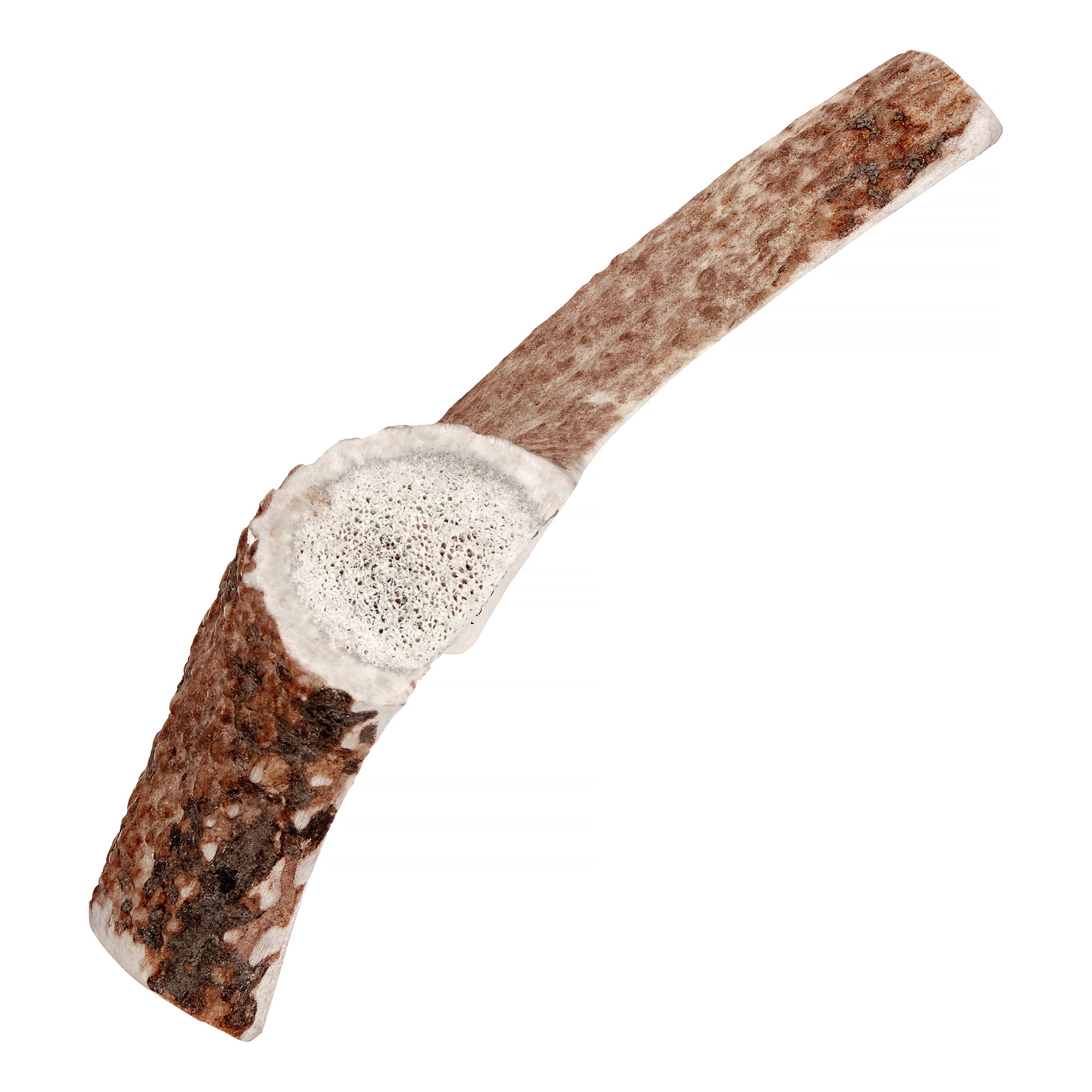 Health Extension Large Sliced Elk Antlers Long-lasting Bone Chew | Training Treat | Non GMO | Hard Dog Chew | Ideal & Stomach Safe | Healthy Gums