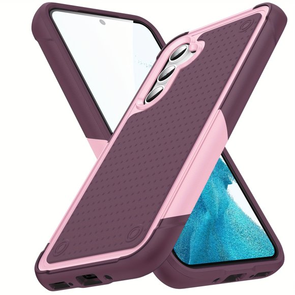 Hot New For Samsung Galaxy S23 Ultra Drop Case 2-in-1 Football Pattern For Galaxy A54 5G Hardened Scratch Resistant Phone Case