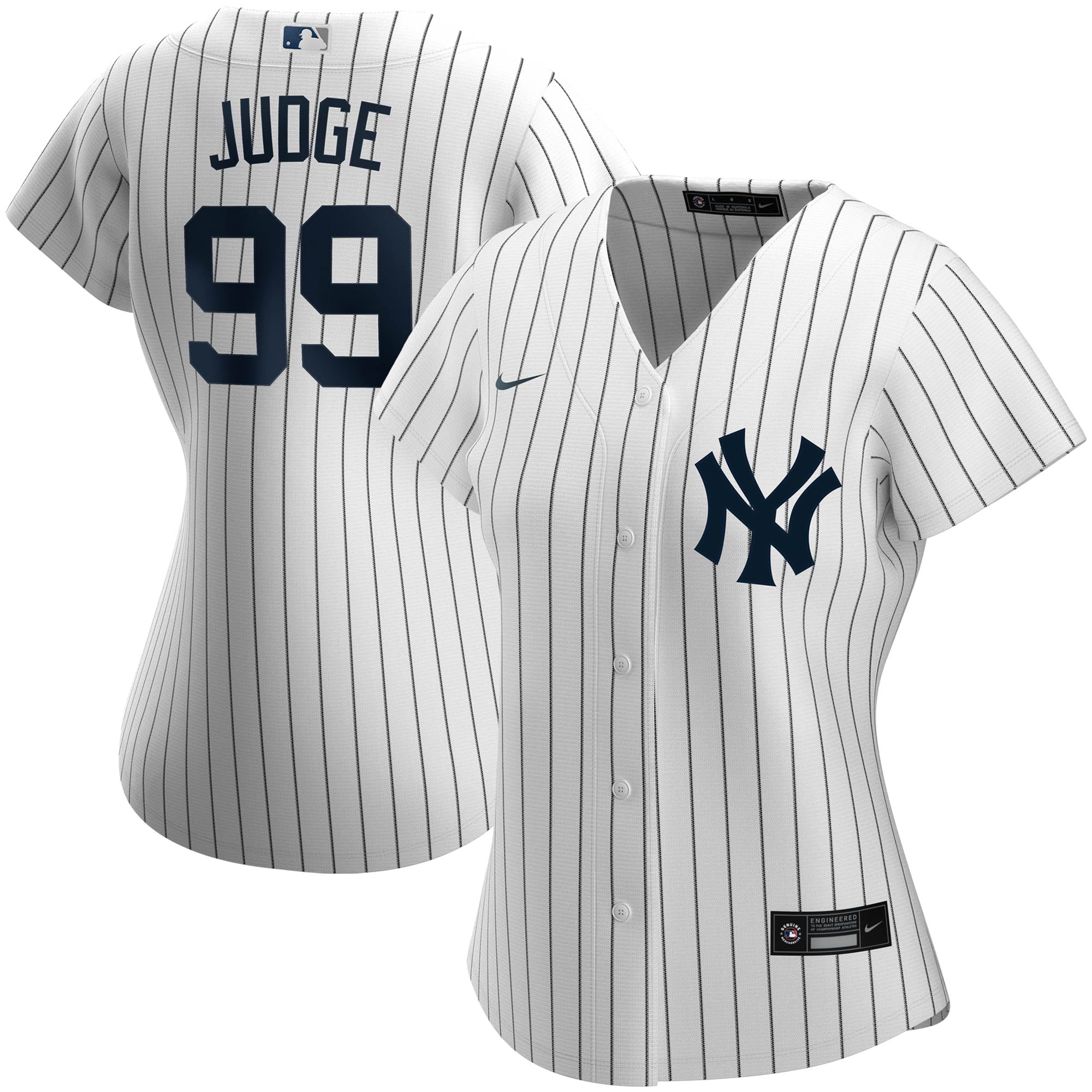 Aaron Judge New York Yankees Nike Women's Home 2020 Replica Player Name Jersey - White ...
