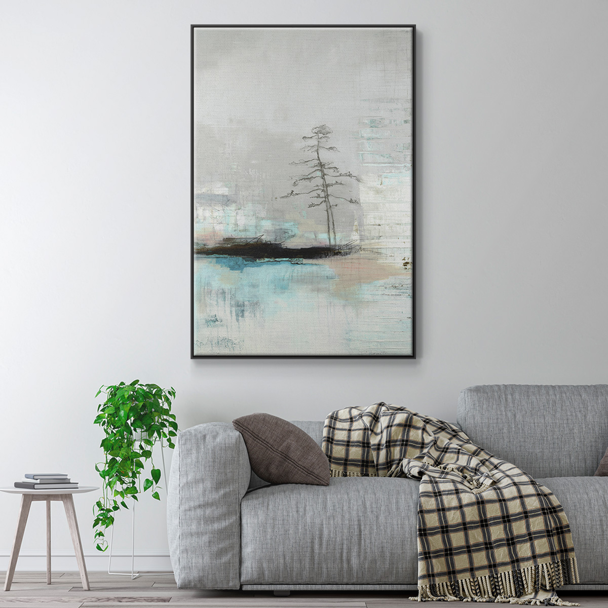 The Edge of Independence Framed Premium Gallery Wrapped Canvas - Ready to Hang